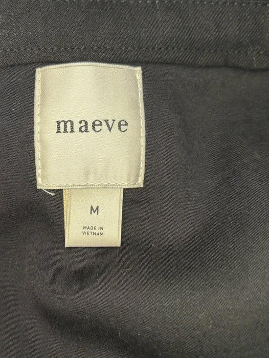 🌴Maeve Black Linen-blend Tank🌴 - Picture 3 of 10